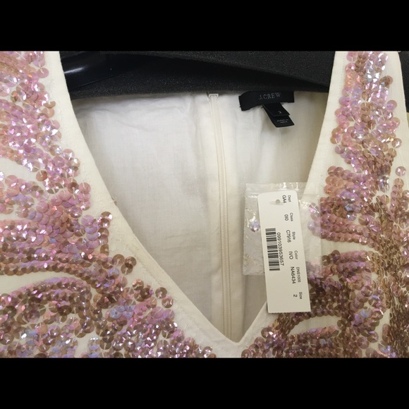 NWT J Crew collection sequin shift dress - Picture 3 of 8